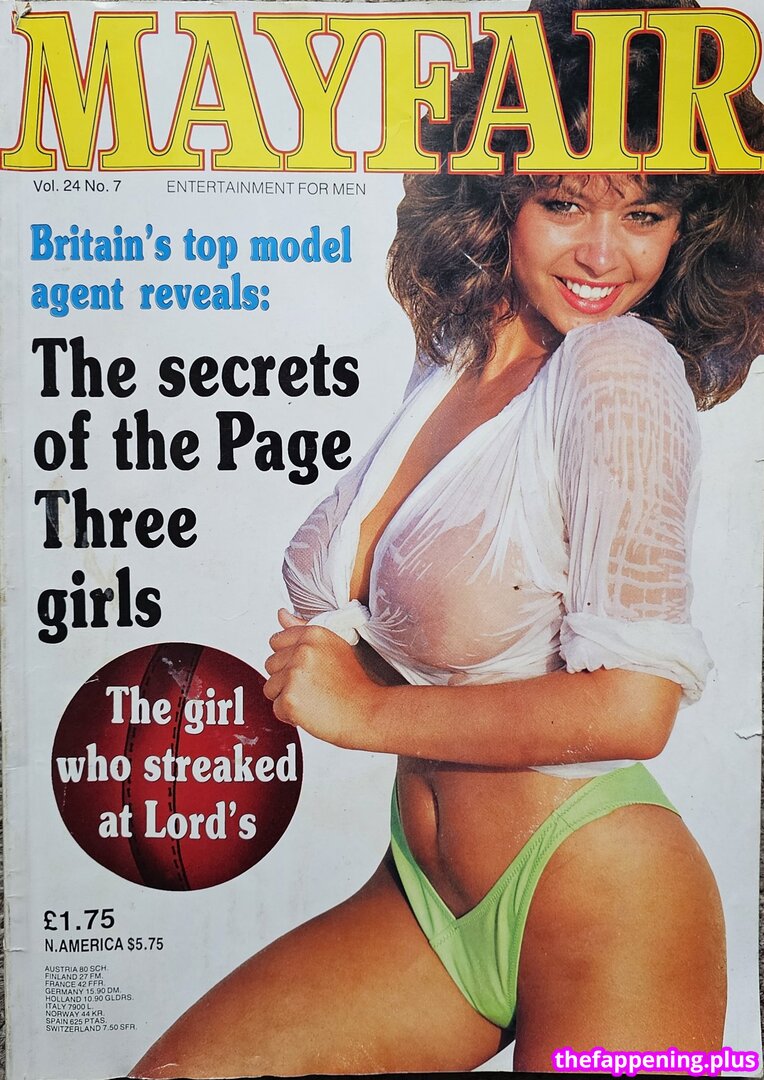 1980'S & Early 90'S Page 3 Girls / GlamourTeaJames / https: / mariawhittaker Nude OnlyFans Photo #330