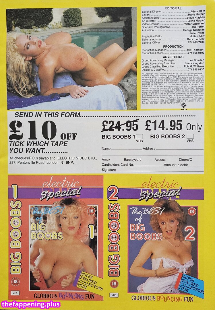 1980'S & Early 90'S Page 3 Girls / GlamourTeaJames / https: / mariawhittaker Nude OnlyFans Photo #680