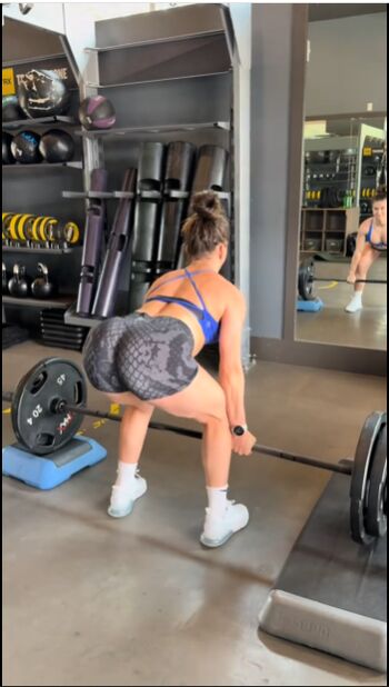 Girls In Wedgy Fitness Shorts
