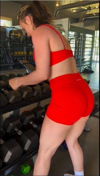 Girls In Wedgy Fitness Shorts